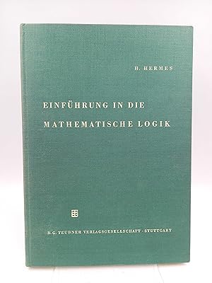 Seller image for Einfhrung in die mathematische Logik Klassische Prdikatenlogik for sale by Antiquariat Smock
