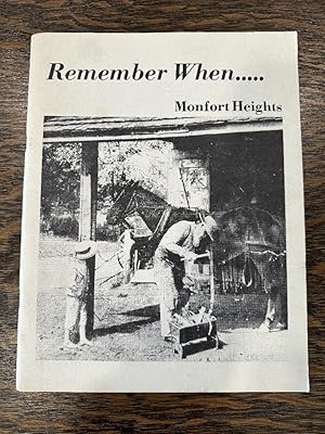 Immagine del venditore per Remember When.Monford Heights~Cincinnati venduto da Commonwealth Book Company, Inc.