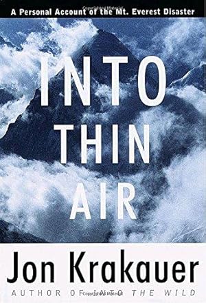 Image du vendeur pour Into Thin Air: A Personal Account of the Mount Everest Disaster (Modern Library Exploration) mis en vente par WeBuyBooks