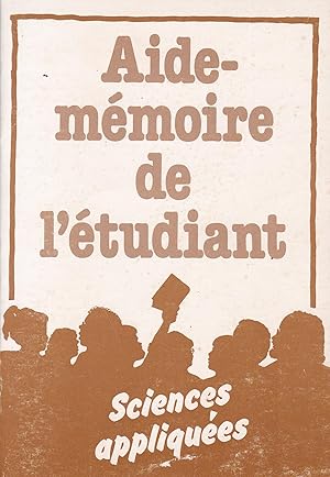 Imagen del vendedor de Aide-mmoire de l'tudiant en sciences appliques - 5e dition a la venta por Pare Yannick