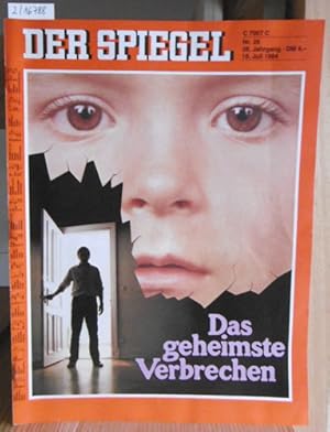 Bild des Verkufers fr Der Spiegel. Das deutsche Nachrichten-Magazin. 38. Jahrgang, Nr. 29 vom 16. Juli 1984. zum Verkauf von Versandantiquariat Trffelschwein