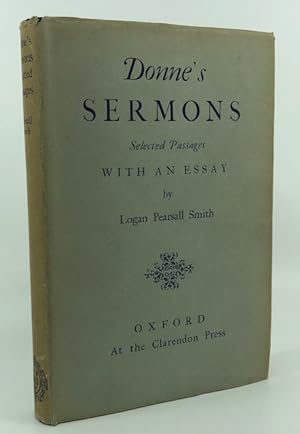 Seller image for Donne s Sermons for sale by Heaven-Haven Books