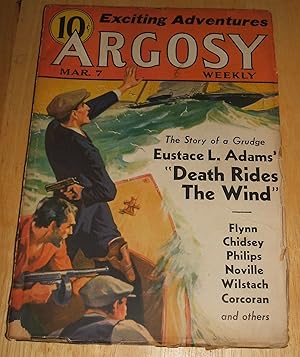 Bild des Verkufers fr Argosy Weekly for March 7th, 1936 // The Photos in this listing are of the magazine that is offered for sale zum Verkauf von biblioboy