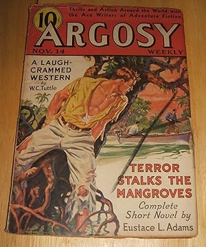 Bild des Verkufers fr Argosy Weekly for November 14th, 1936 // The Photos in this listing are of the magazine that is offered for sale zum Verkauf von biblioboy
