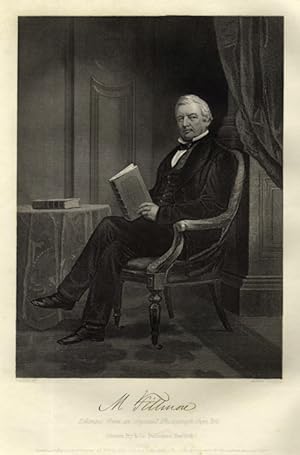 Millard Fillmore,1868 Historical Portrait Print