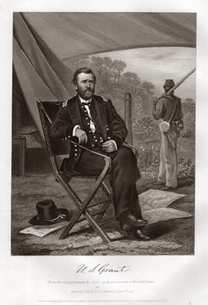 Ulysses S. Grant,1868 Historical Portrait Print