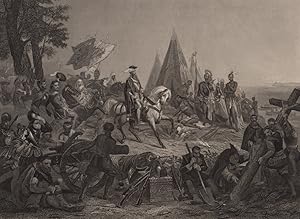 Hernando de Soto's Discovery of the Mississippi,1868 Historical Americana Print