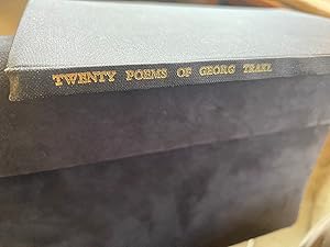 Twenty Poems of Georg Trakl Translated by James Wright and Robert Bly