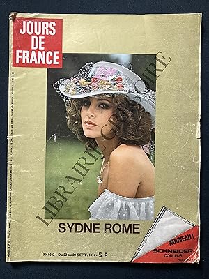 JOURS DE FRANCE-N°1032-DU 23 AU 29 SEPTEMBRE 1974-SYDNE ROME