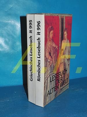 Bild des Verkufers fr Lesebuch der Alten Welt in 2 Bnden: Rmisches lesebuch / Griechisches Lesebuch (Insel-Taschenbuch 995 / 996) zum Verkauf von Antiquarische Fundgrube e.U.