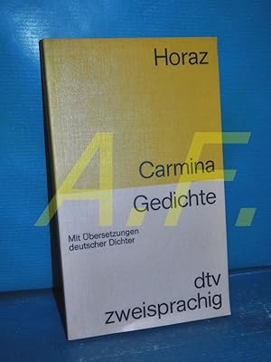 Bild des Verkufers fr Carmina : mit bers. dt. Dichter , [lat.-dt.] = Gedichte Horaz. Ausgew. u. eingel. von Curt Loehning / dtv , 9133 : dtv-zweisprachig, Edition Langewiesche-Brandt zum Verkauf von Antiquarische Fundgrube e.U.