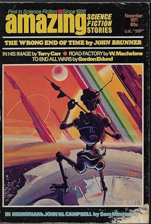 Image du vendeur pour AMAZING Stories: November, Nov. 1971 ("The Wrong End of Time") mis en vente par Books from the Crypt