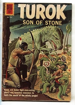 TUROK SON OF STONE #26-DELL-1962-DINSOSAUR COVER AND STORIES-