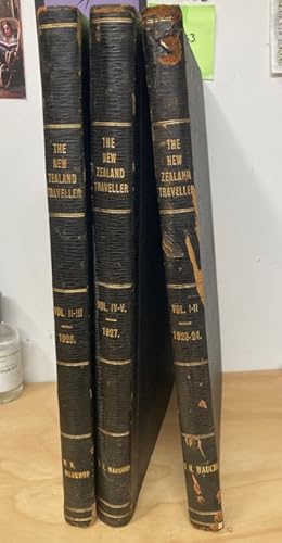 The New Zealand Traveller in 3 Volumes: Book 1 inc Vol I-II 1923-24 , Book 2 inc Vol. II-III 1925...