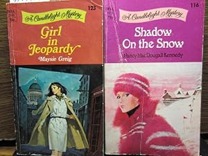 Seller image for GIRL IN JEOPARDY (AKA: Stepping Under Ladders) / SHADOW ON THE SNOW for sale by The Book Abyss