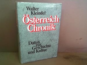 Bild des Verkufers fr sterreich Chronik - Daten zur Geschichte und Kultur. zum Verkauf von Antiquariat Deinbacher