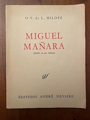 Imagen del vendedor de Miguel Maara, mystre en 6 tableaux a la venta por Librairie des Possibles