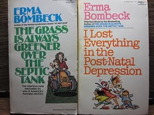 Seller image for THE GRASS IS ALWAYS GREENER OVER THE SEPTIC TANK / I LOST EVERYTHING IN THE POST-NATAL DEPRESSION for sale by The Book Abyss