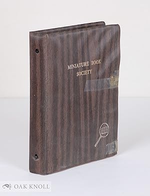 MINIATURE BOOK SOCIETY YEARBOOKS