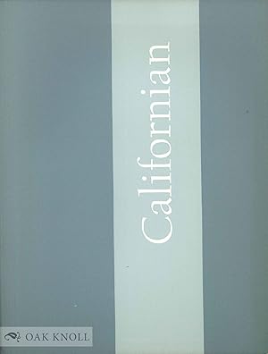 Seller image for CALIFORNIAN for sale by Oak Knoll Books, ABAA, ILAB