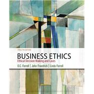 Imagen del vendedor de Business Ethics Ethical Decision Making & Cases a la venta por eCampus