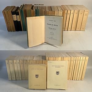 Historischer Verein Bamberg. Bericht 54 (1892) - 133 (1997) in 77 Bänden. (= früher: Bericht über...