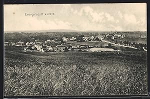 Carte postale Evergnicourt a. Aisne, Blick in den Ort