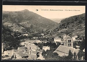 Carte postale Ardes-sur-Couze, Ville Basse et Mercoeur