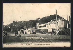 Carte postale Le Havre, Le Raidillon de Sainte-Adresse