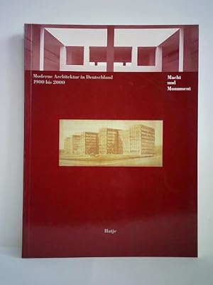 Bild des Verkufers fr Moderne Architektur in Deutschland 1900 bis 2000. Macht und Monument zum Verkauf von Celler Versandantiquariat
