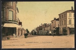 Carte postale Lesparre, Cours Cassanet