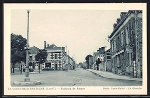 Carte postale La Guerche-de-Bretagne, Faubourg de Rennes