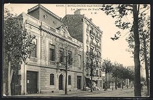 Carte postale Boulogne-sur-Seine, La Justice de Paix