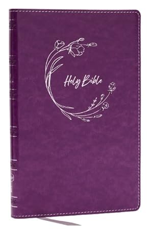 Bild des Verkufers fr Holy Bible : New King James Version, Purple, Leathersoft, Ultra Thinline Bible, Red Letter, Comfort Print, Full-Color Maps, Silver Page Edges zum Verkauf von GreatBookPrices