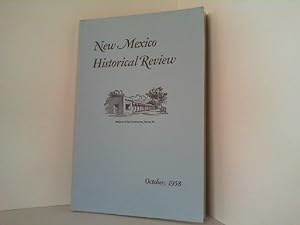 Bild des Verkufers fr New Mexico Historical Review. Vol. XXXIII, No. 4. October 1958. zum Verkauf von Antiquariat Ehbrecht - Preis inkl. MwSt.