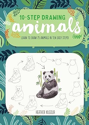 Bild des Verkufers fr Ten-Step Drawing: Animals: Learn to Draw 75 Animals in Ten Easy Steps! zum Verkauf von moluna