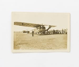 A vintage photograph of the aeroplane 'Southern Sky' (VH-UMH), one of several Avro 618 Ten aircra...