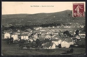 Carte postale Le Thillot, Quartier de la Garo