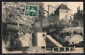 Carte postale Langres, Fontaine de l`Hotel-de-Ville