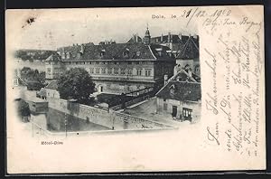 Carte postale Dole, Hôtel-Dieu