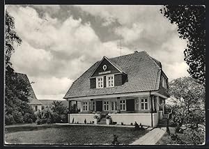 Bild des Verkufers fr Ansichtskarte Bad Harzburg, Hotel Haus Hubertus Tretkowski-Ney, Fritz-Knig-Strasse 30 zum Verkauf von Bartko-Reher
