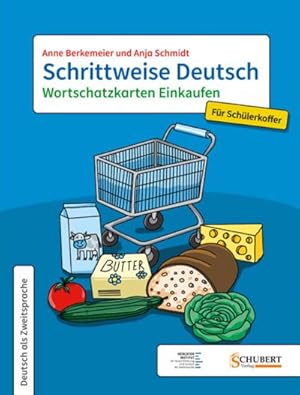 Bild des Verkufers fr Schrittweise Deutsch / Wortschatzkarten Einkaufen fr Schlerkoffer zum Verkauf von AHA-BUCH GmbH