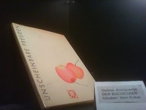 Bild des Verkufers fr Unscheinbare Freuden. bers. d. chines. Gedichtes: Richard Wilhelm / Druck der Arche ; 18 zum Verkauf von Der Buchecker