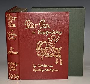 Peter Pan in Kensington Gardens. From The Little White Bird. With drawings by Arthur Rackham.