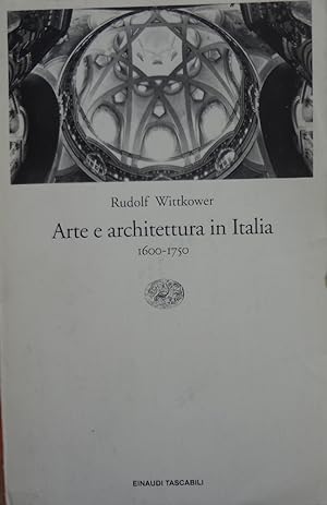 Seller image for Arte e architettura in italia : 1600-1750 for sale by Messinissa libri