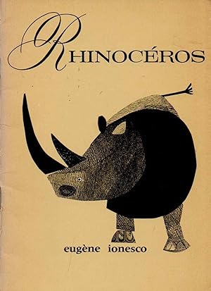 Bild des Verkufers fr Rhinocros - une nouvelle zum Verkauf von Auf Buchfhlung