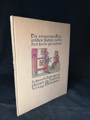 Immagine del venditore per sop.: Die erneuerten sopischen Fabeln nebst den hiezu geeigneten Lehren zusammengetragen zum wahren Nutzen und unterhaltenden Vergngen. Mit zwanzig handkolorierten Holzstichen. venduto da ANTIQUARIAT Franke BRUDDENBOOKS