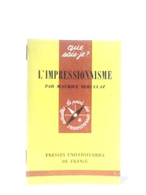 Bild des Verkufers fr L'Impressionnisme zum Verkauf von World of Rare Books