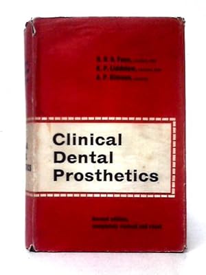 Bild des Verkufers fr Clinical Dental Prosthetics zum Verkauf von World of Rare Books
