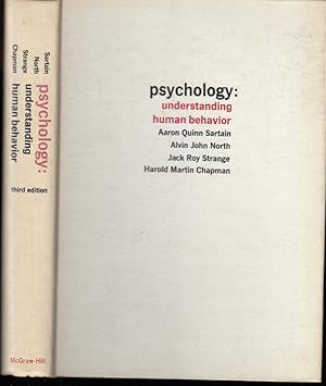 Bild des Verkufers fr Psychology: Understanding Human Behavior. zum Verkauf von Antiquariat Carl Wegner